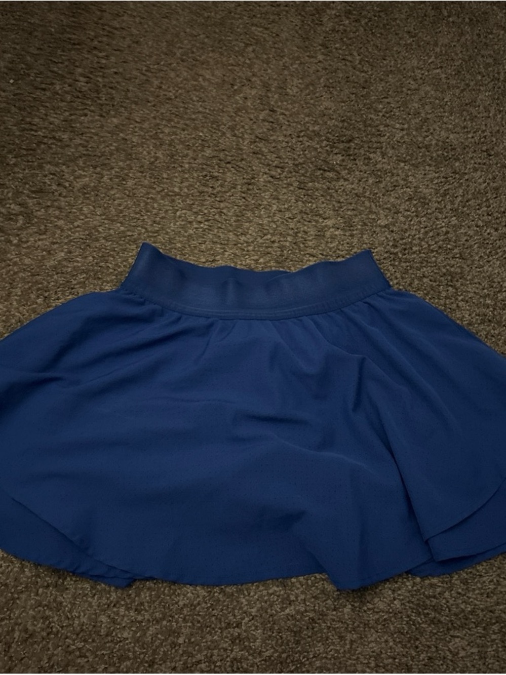 90 Degree By Reflex Royal Blue Circle Skater Skirt